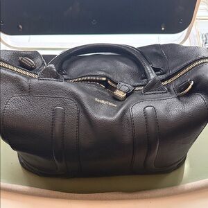 See By Chloe Black Duffel Bag